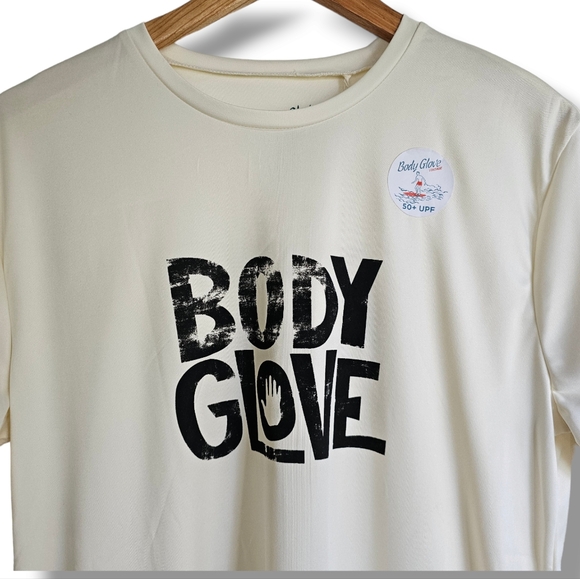 Body Glove Rash Guard‎ Mens Size M Short Sleeve Swim Shirt UPF 50 Protection NEW - Picture 2 of 6